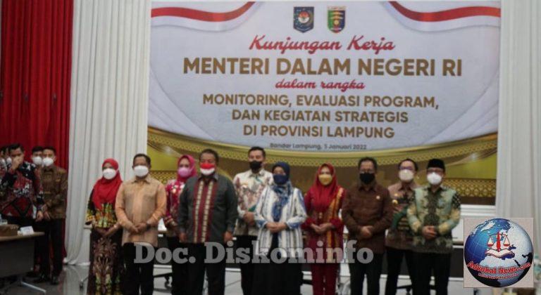 Bupati Winarti Hadiri Kunker Mendagri di Provinsi Lampung, Ini yang Dibahas Menteri Tito