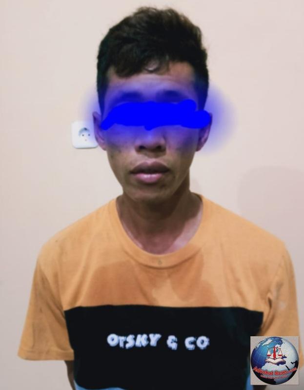 Pelaku Pencurian Motor Merk Revo Diperkebunan Singkong Pagar Dewa Dibekuk Polres Tuba Barat