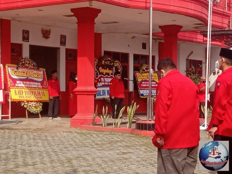 Dewan Pimpinan Cabang Partai PDIP Karawang Menggelar Acara HUT yang Ke 49 Tahun