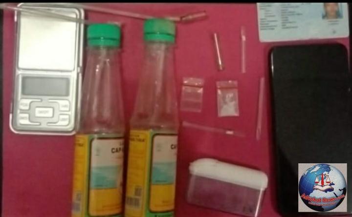 Satnarkoba Polres Tanggamus Tangkap 2 Terduga Pengedar Sabu di Kota Agung Timur