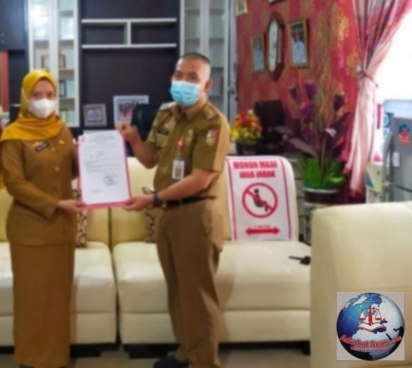 Kadis Fatoni Harapkan Ini Pada Penyerahan ST dan SPMT CPNS Formasi 2021