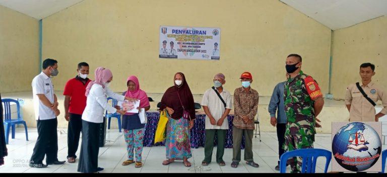 Pemerintah Kampung Tanjung Raja Sakti Blambangan Umpu Waykanan Salurkan BLT-DD Tahun 2022, Sebesar Ini Bantuannya