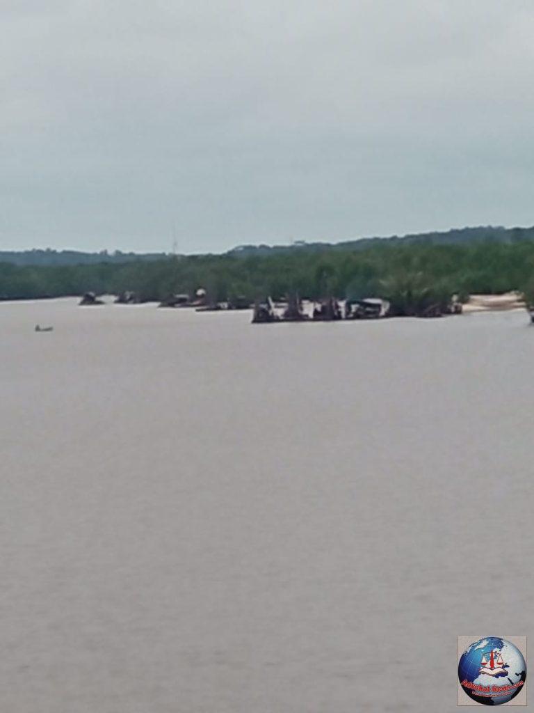 Tambang Timah Ilegal Sungai Baturusa Didepan Mata Tak Tersentuh APH