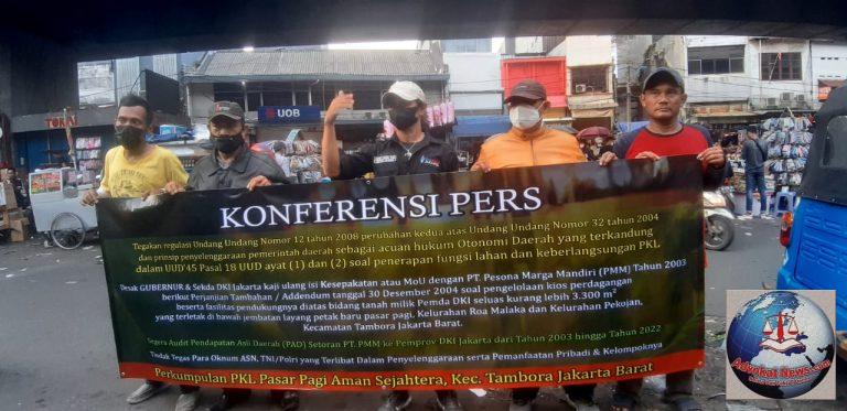 Pasar Pagi Lama Fly Over Asemka Dinilai Rawan Pungli, FWJ Indonesia Surati Sekda DKI