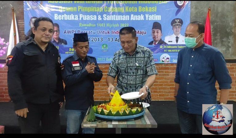 AWPI DPC Kota Bekasi Peringati Harla ke-9 dan Santunan Anak Yatim Buka Puasa Bersama