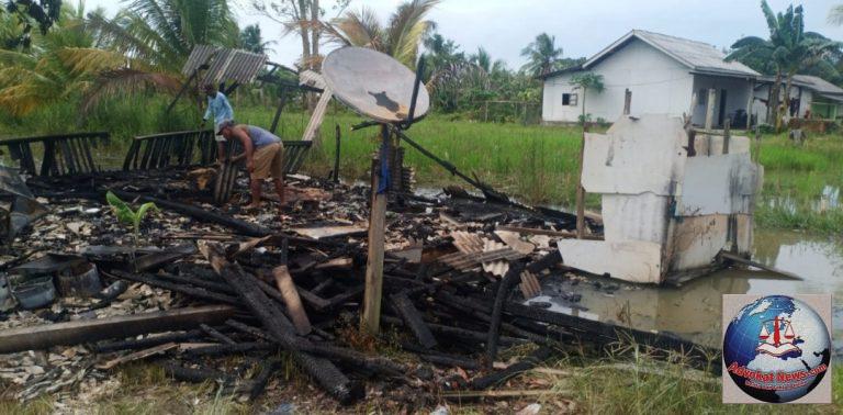 Kapolsek Rawa Pitu Jelaskan Musibah Kebakaran Warung, Berikut Jumlah Taksiran Kerugian