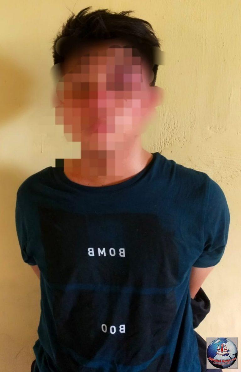 Pelaku Curat di Tiyuh Kibang Budi Jaya Diborgol Polisi Tuba Barat Lampung