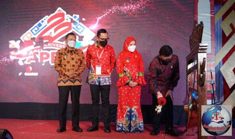 Menpan RB Tjahyo Kumolo Pukul Gong! Resmi Expo HUT APEKSI Ke-22 Dibuka Dibandar Lampung