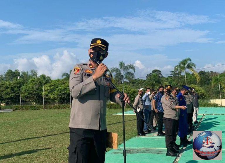 Pimpin Apel Pagi, Wakapolres Bangka Barat Berikan Arahan Tentang Pentingnya Kedisiplinan