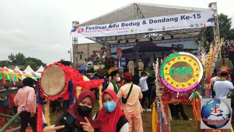 Festival Adu Bedug, Ketua Forum RW Kel. Cimuning Ajak Masyarakat Terus Kreatif