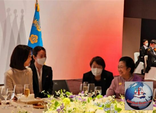 Megawati Soekarnoputri Hadiri Jamuan Gala Dinner Presiden Korsel Yoon Suk Yeol