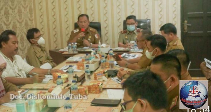Sekda Tuba Hadiri Rapat Persiapan Penentuan Lokasi Tora dan Kampung Agraria