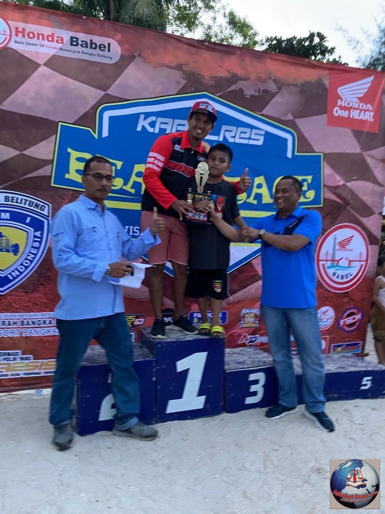 Rian WP, Novi Indrian, Chozy CM, Pemenang Juara Umum Kapolres PGK Beach Rice 2022, Dalam Rangka Hari Bahyangkara Ke 76