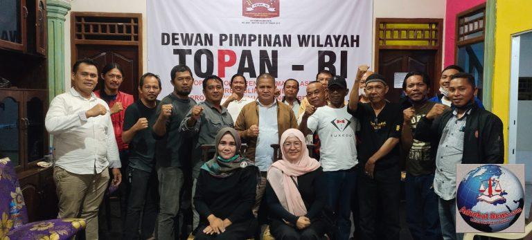 Topan RI DPW Babel Minta Satgas Tambang Ilegal Yang Dibentuk PJ Gub Babel Sidak TI Laut Mengkubung