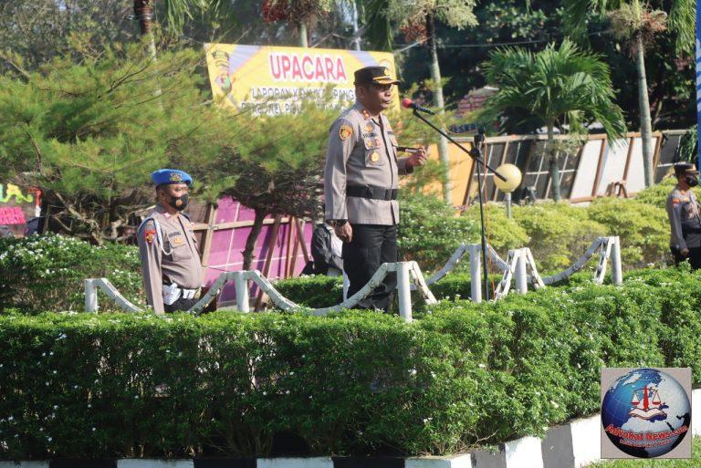 Momen Hari Bhayangkara Ke-76, Puluhan Personel Polres Tulang Bawang Naik Pangkat
