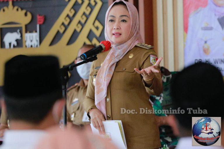 Bupati Winarti Gelar Acara Silaturahmi Bersama Penyuluh Agama Islam sekaligus Penyerahan Dana