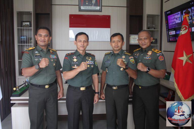 Siswa Sekolah Sespimti Polri Dikreg ke-31 tahun 2022, mengunjungi Korem 045/Gaya