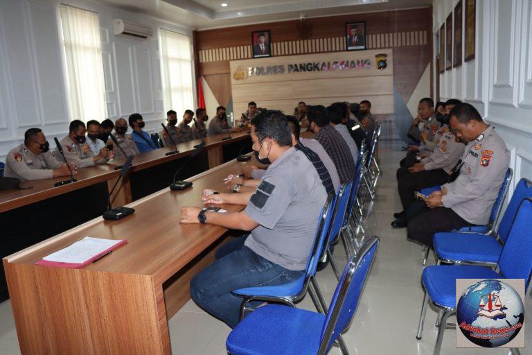 Seksi Hukum Polres Pangkalpinang Berikan Penyuluhan Dan Sosialisasi Hukum