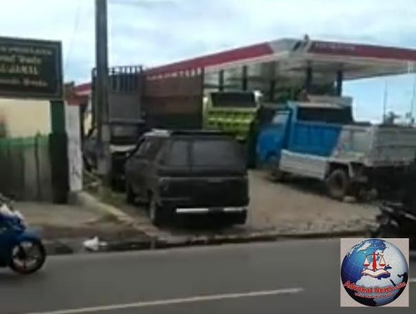 Diduga Ada Pembiaraan Mafia Solar Di Beberapa SPBU Kota Bitung