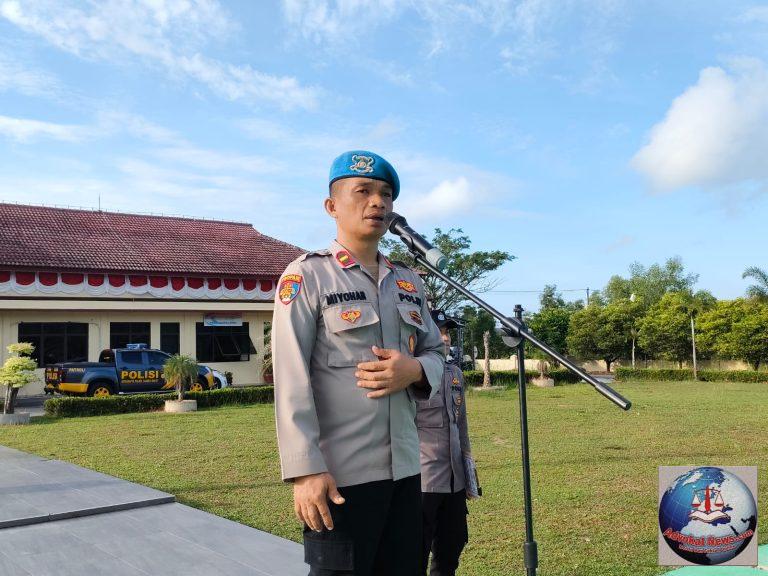 Kasie Propam Polres Babar Menekankan Pada Personil Kalau Tidak Bisa Berprestasi Tidak Membuat Pelanggaran Juga Sudah Termasuk Prestasi