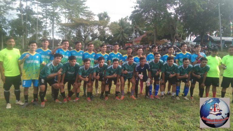 Camat Cibitung Menyambut Hut Ri Ke 77 Membuka Turnamen Sepak Bola Antara Desa