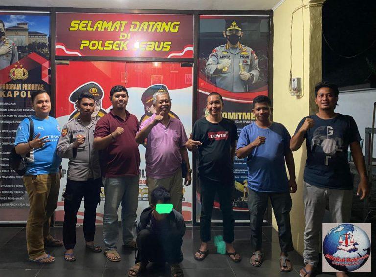 Tim Spider Polsek Polres Bangka Barat Amankan Remaja Pelaku Persetubuhan Anak