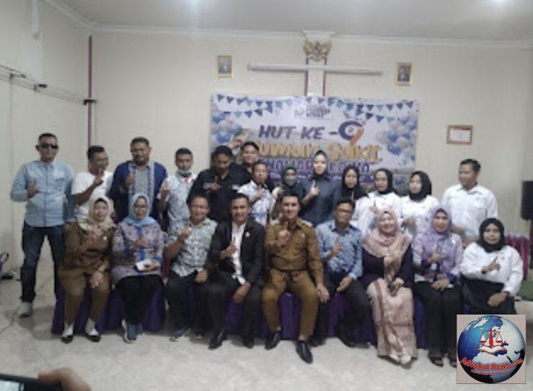 Hadiri HUT RS Kebanggaan Pasien Wabup Tuba Lampung “Hendriwansyah” Do’a kan Ini