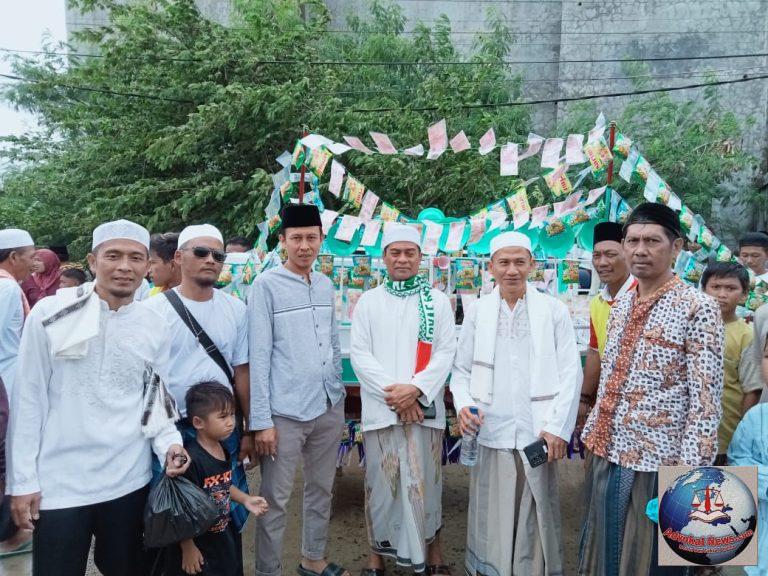 DALAM RANGKA MERAYAKAN MAULID NABI BESAR MUHAMMAD SAW WARGA DESA SUMBER JAYA ADAKAN PAWAI-& KHITANAN MASAL