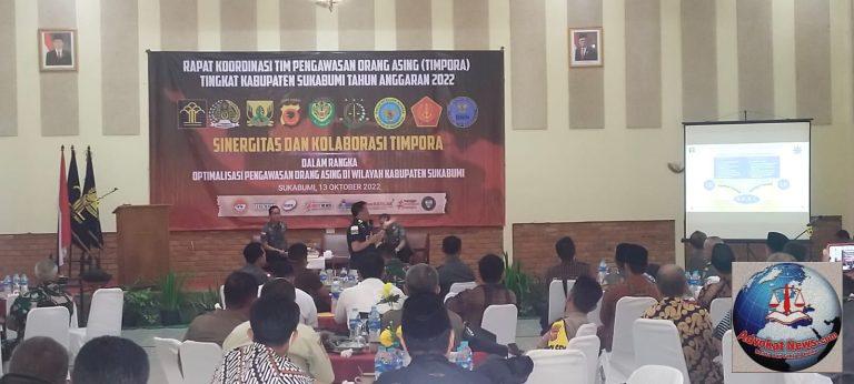 Sinergitas dan Kolaborasi TIMPORA Kabupaten Sukabumi gelar Rakor
