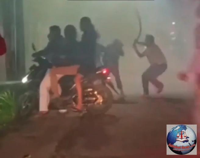 Viral Sejumlah Anak di Bawah Umur Terlibat Tawuran di Jalan MT Haryono Kecamatan Setu