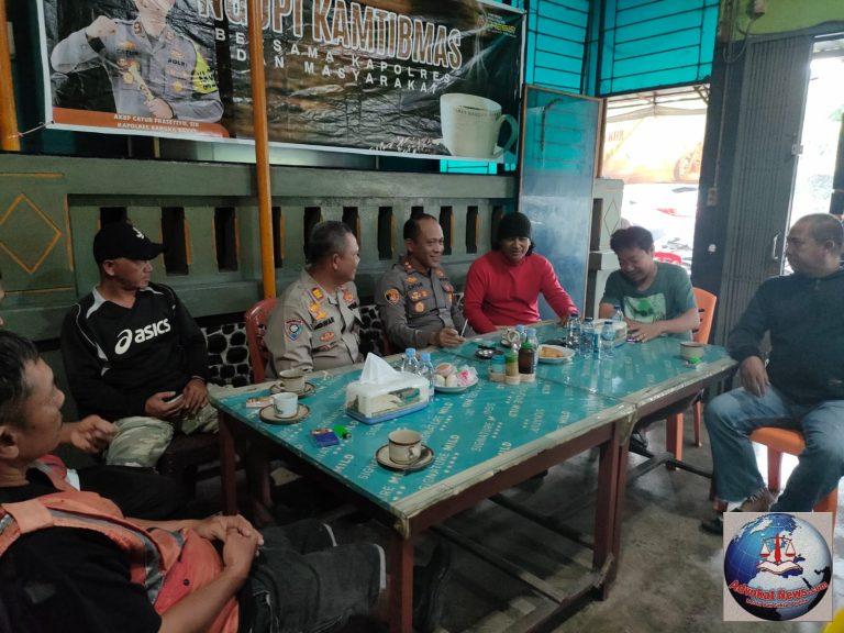 Dekatkan Diri Dengan Masyarakat, Kapolres Bangka Barat Gelar Ngopi Kamtibmas Bareng Warga
