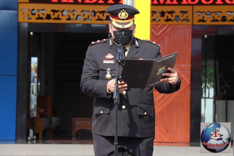 Wakapolres Pangkalpinang Pimpin Upacara Hari Pahlawan ke 77