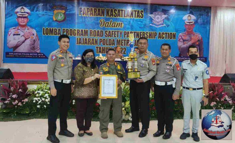 Lagi! Jajaran Satlantas Polres Metro Bekasi Kabupaten Juarai Lomba RSPA Tingkat Polda Metro Jaya