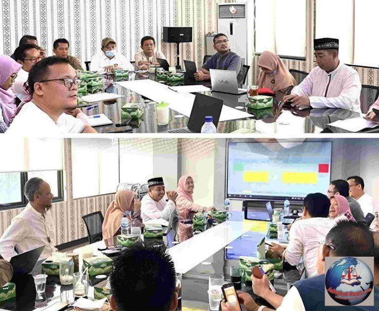 Sinkronisasi Cascading Kinerja, Disperkimtan Rapat Bersama Bagian Organisasi dan Bappeda