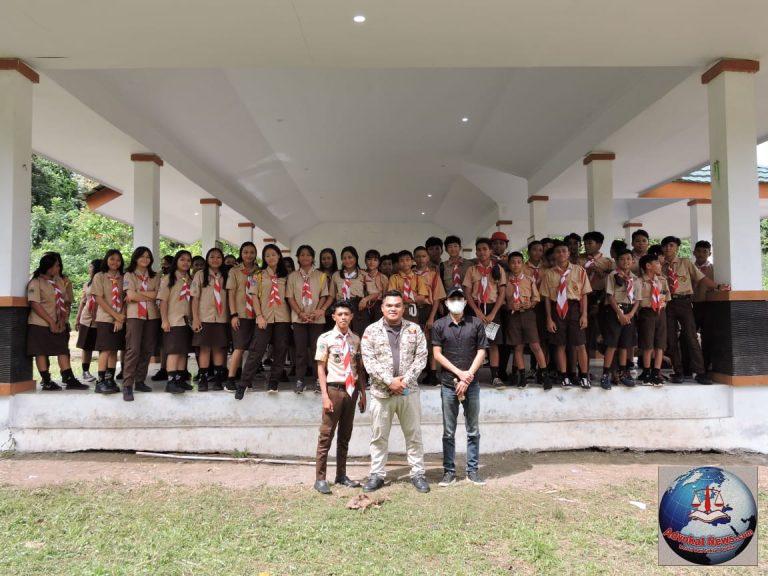Tokoh Pemuda Mario Mamuntu Tanamkan Semangat Kepemimpinan Peserta Kemah Budaya Satuan Karya Widya Bhakti 2022