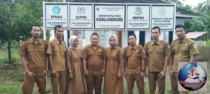 Pemerintahan Desa Kiarajangkung Mengucapkan Terimakasih Kepada Dinas Perkim Provinsi Banten Atas Selesainya Pembangunan Jalan Lingkungan