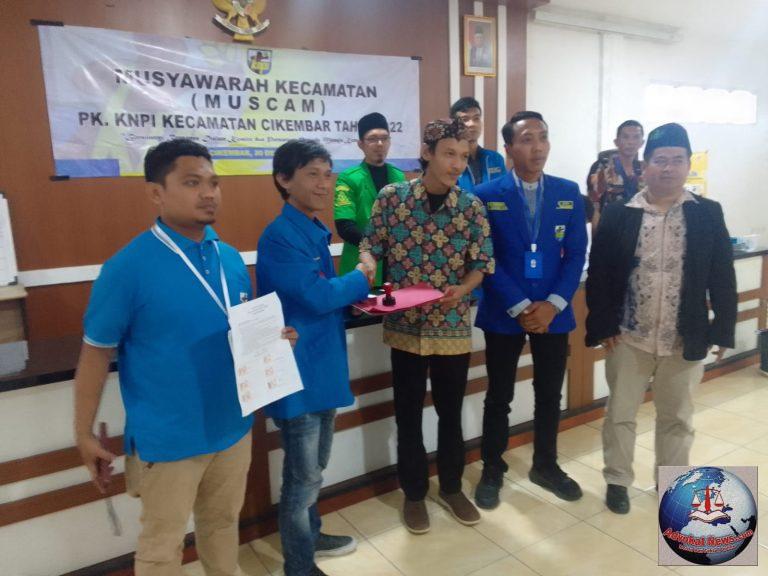 Muktal Ali Sabrang Nahkodai PK KNPI Kecamatan Cikembar