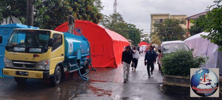 Jasa Tirta II sebagai Satgas Bencana BUMN Cianjur Telah Membantu 648.000 liter Air Bersih Untuk Warga Korban Gempa Cianjur