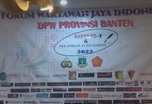 Persatukan Korwil di Seluruh BANTEN, FWJ Indonesia DPW Banten Gekar RAKER dan Diklat Jurnalistik 2023