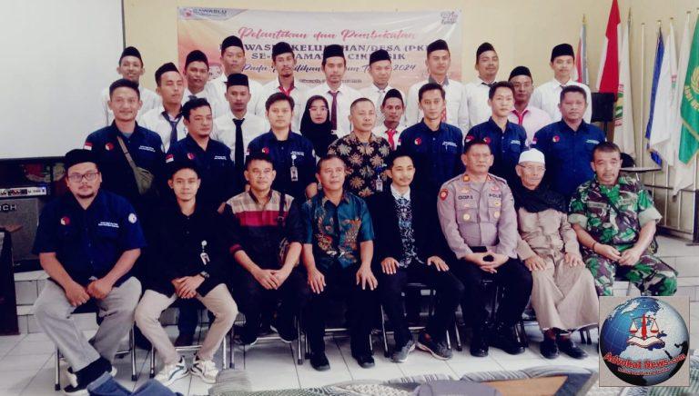 Panwaslu Kecamatan Cikeusik Lantik 14 Anggota Panwas Kelurahan/Desa