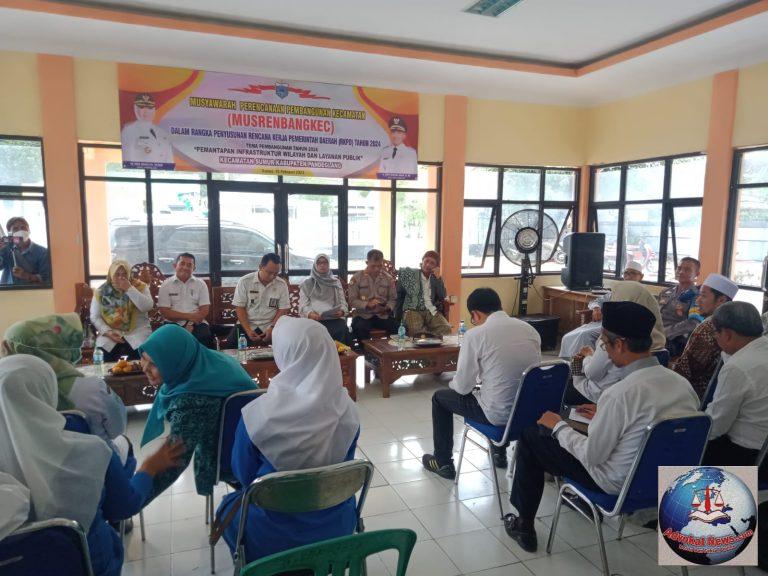 MUSRENBANG Kec.SUMUR PRIORITAS KAN INFRASTRUKTUR