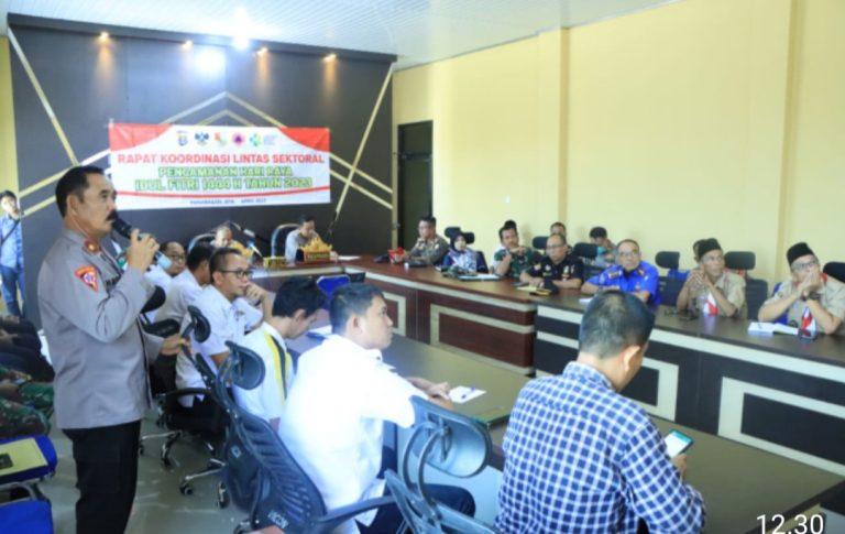 Siapkan Langkah Gelar Operasi Ketupat Idul Fitri 1444 H, Polres Tuba Barat Gelar Rakor Lintas Sektoral