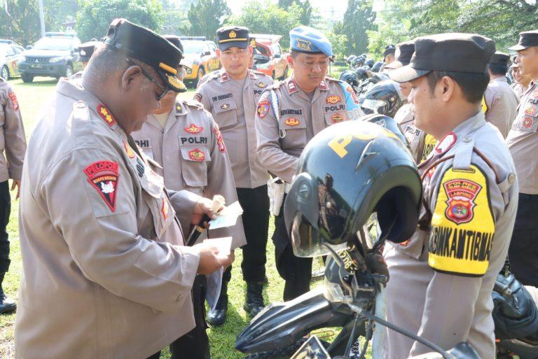 Kapolres Tulang Bawang Cek Langsung Ratusan Randis, Ini Tujuannya