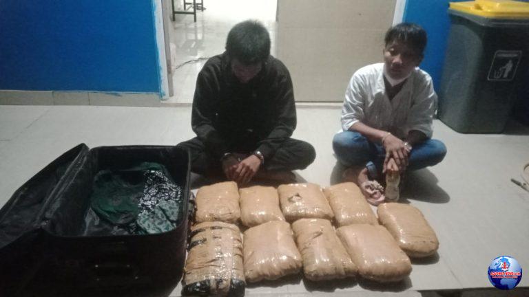 7,5 Kg Ganja Jaringan Antar Provinsi Berhasil Di Gagalkan BNN Babel