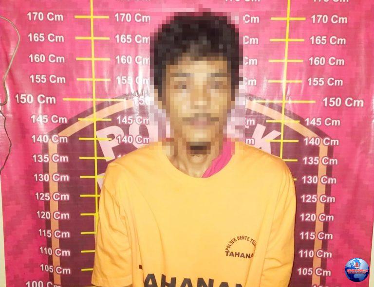Polsek Dente Teladas Tangkap Pelaku Curanmor Yang Meresahkan Warga