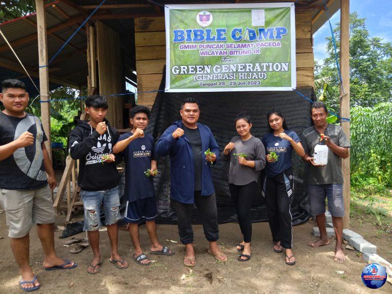Pemuda GMIM Puncak Selamat Lahirkan Penghijauan Green Generation Sebagai Contoh