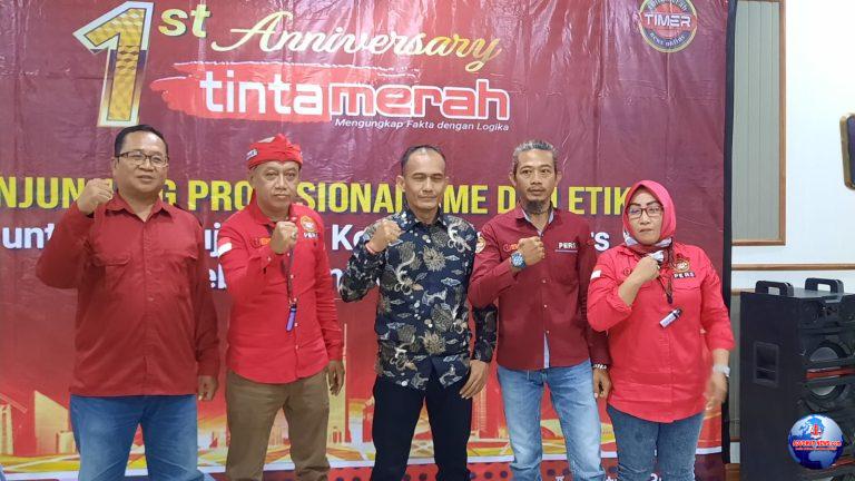 Di Acara Gebyar Anniversary  Media Tinta Merah.Net Yang Ke-1 Banjir Ucapan Selamat & Sukses