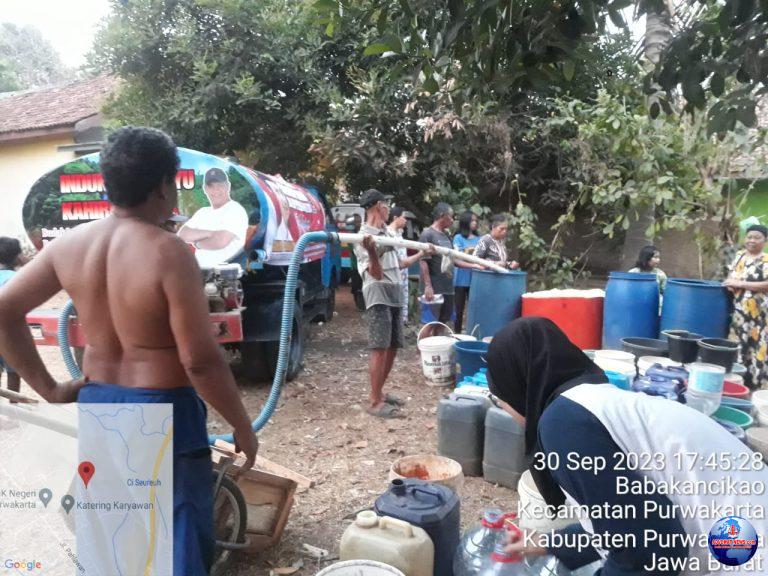 Krisis Air Bersih di BBC Masyarakat Menjerit Perlukan Bantuan, Kini Kepedulian Irwan Ramdhan kardiwan SE, Salurkan Bantuan Air pada Masyarakat perhari 40.000 Liter