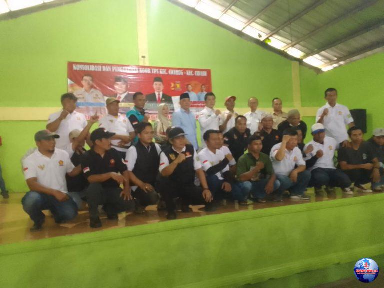 Partai Gerindra dan Teddy Setiadi memperkuat struktur Partai dengan Deklarasi Pengukuhan Koordinator TPS di Dapil 2(dua) Cicurug dan Cidahu