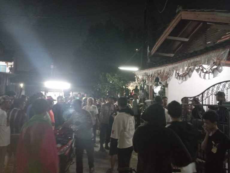 Diduga Terjadi Keributan Akibat Mengancam Menggunakan Senjata Tajam di Perumahan BJI Mekarsari
